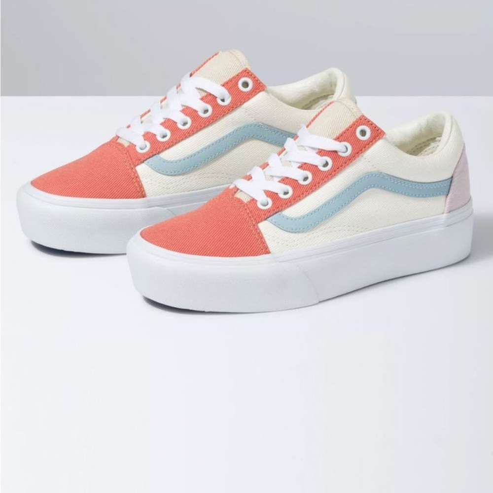Vans Platform Old Skool Color Block Pastel
